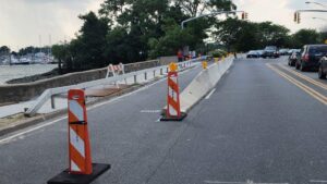 Update on Emergency Repairs to Shore Road Sea Wall