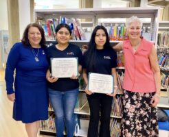 Port teens honored for their volunteer work at the Port Washington Public Library