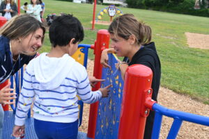 New adaptive playground at Plainview elementary school