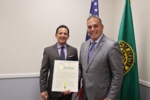 Town recognizes Jericho rabbi for ordination